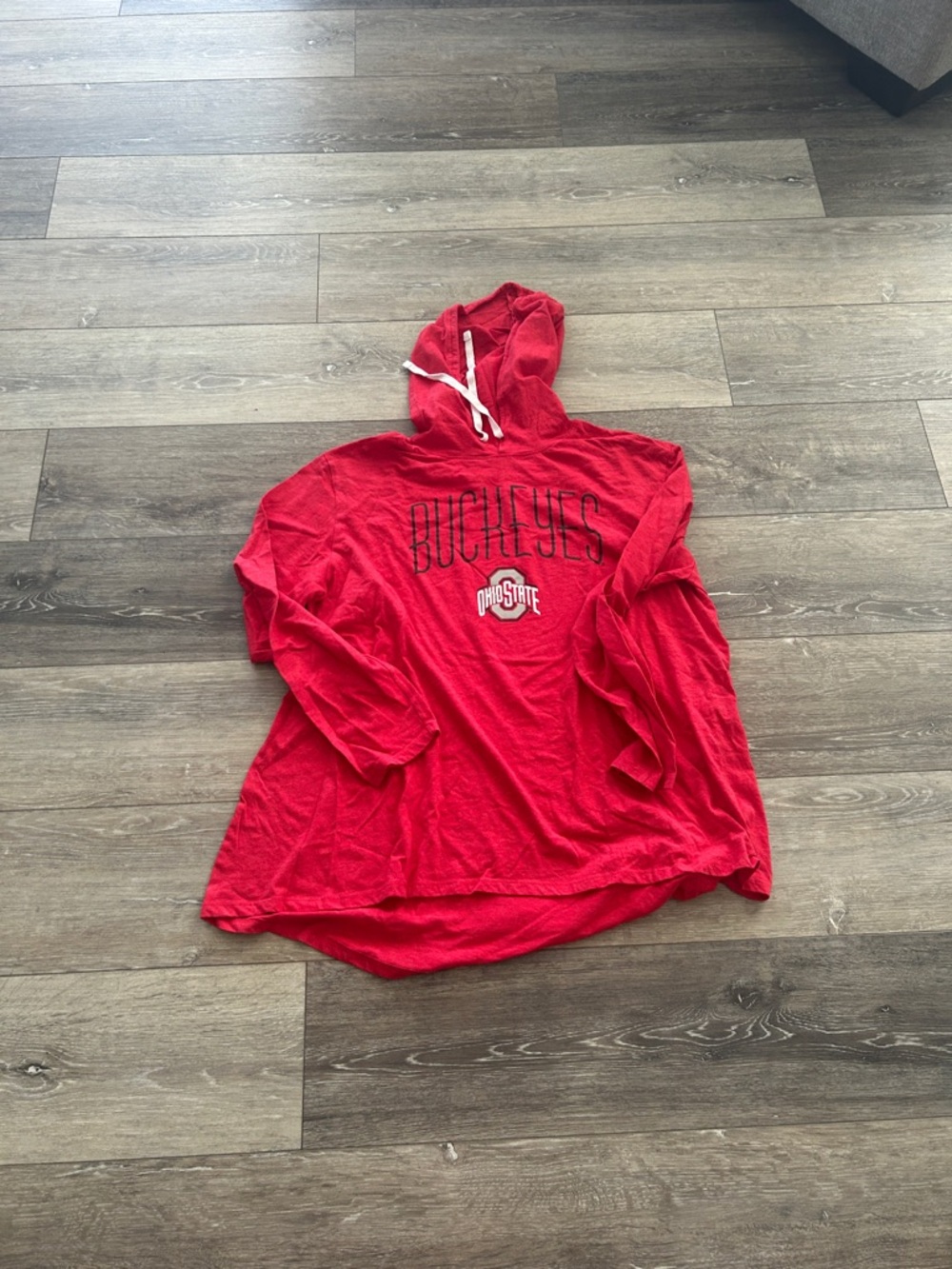 Russell Athletic Red Ohio State Buckeyes Hoodie